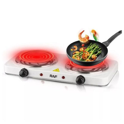Electric Stove ( double ) & Hot Plate & Cooker R.8020B with Uniform Heating – 2000w