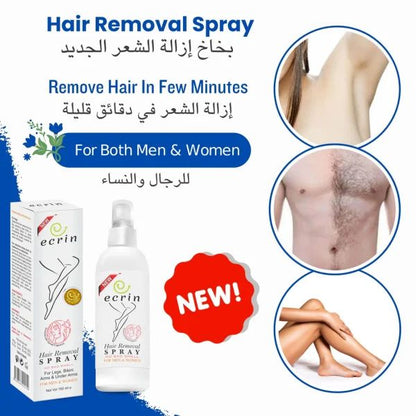 Ecrin Hair Removal Spray For Men And Women - 150ml